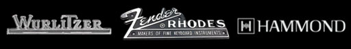 Fender Wurlitzer and Hammond